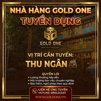 Tuyển dụng thu ngân
